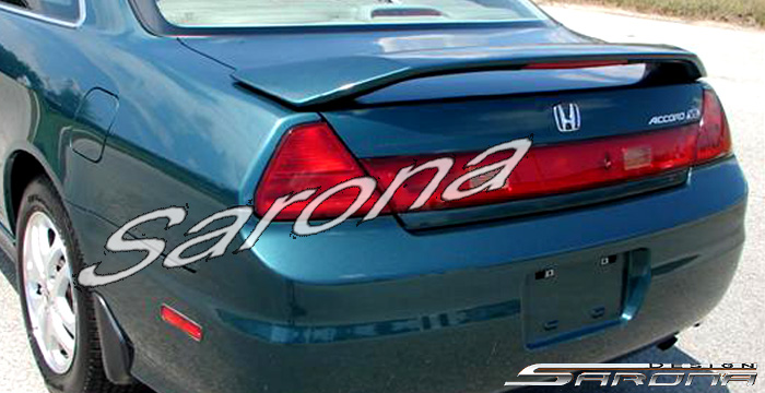 Custom Honda Accord Trunk Wing  Coupe (1998 - 2002) - $175.00 (Manufacturer Sarona, Part #HD-051-TW)